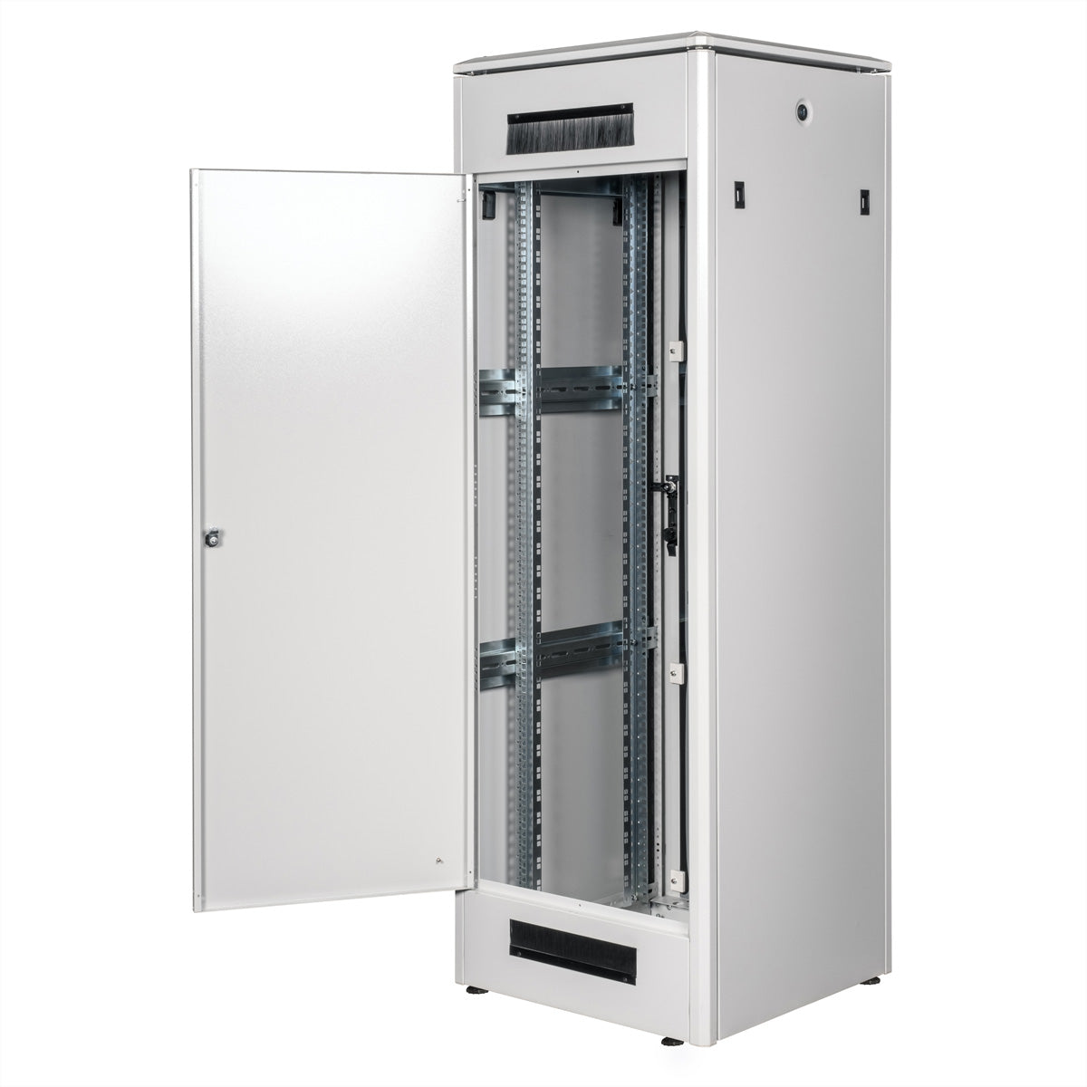 ROLINE Pro 36 HE – 19" Netzwerkschrank 36U, IP20, abschliessbar, 600 × 600 × 1786 mm, lichtgrau, Stahl