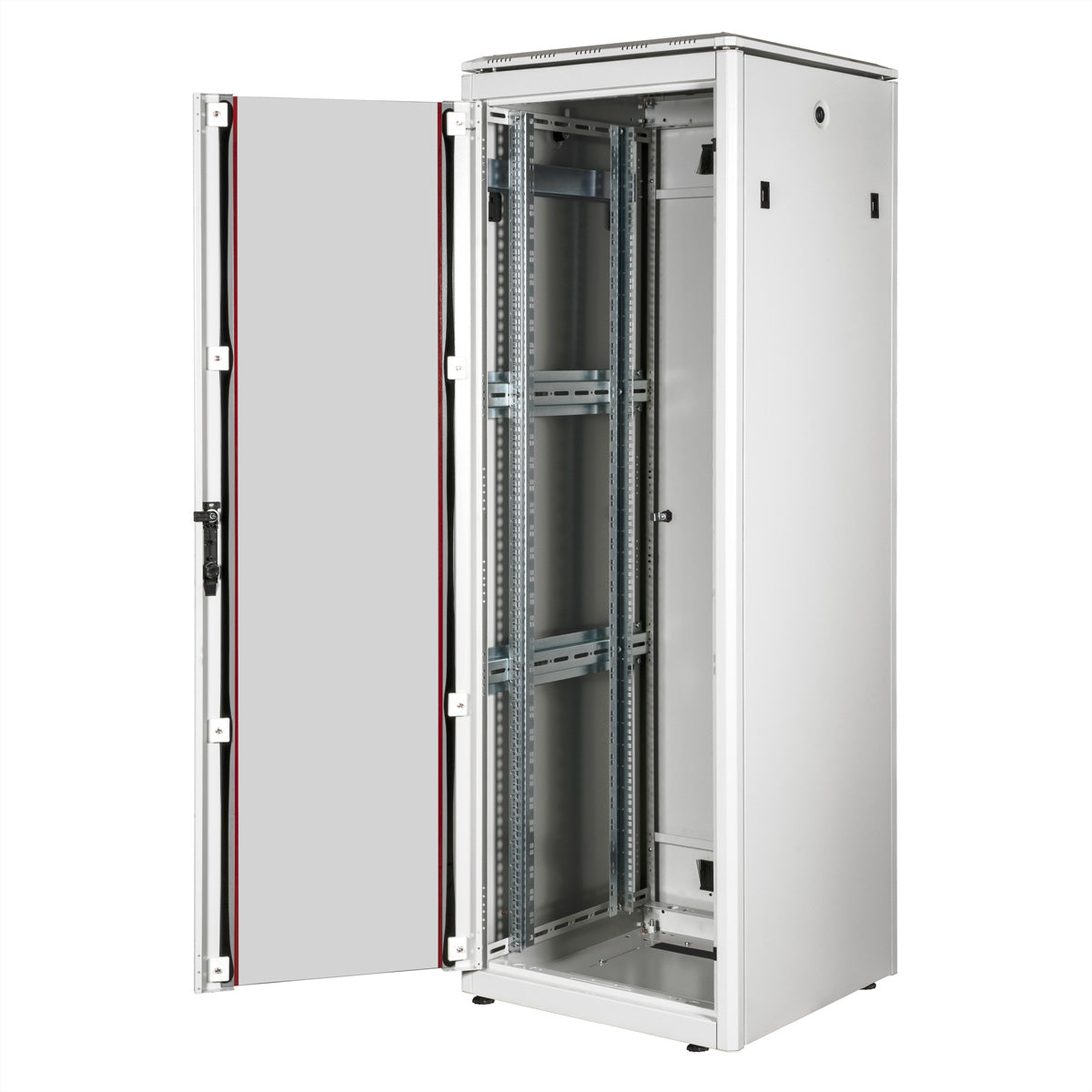 ROLINE Pro 36 HE – 19" Netzwerkschrank 36U, IP20, abschliessbar, 600 × 600 × 1786 mm, lichtgrau, Stahl