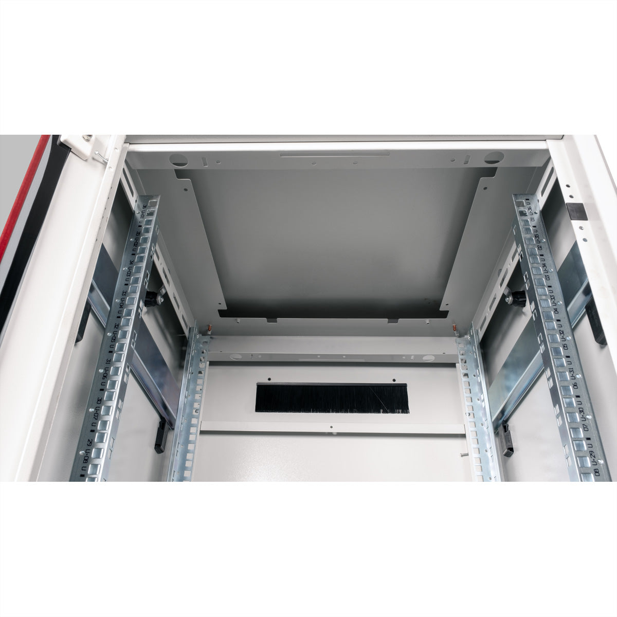 ROLINE Pro 36 HE – 19" Netzwerkschrank 36U, IP20, abschliessbar, 600 × 600 × 1786 mm, lichtgrau, Stahl