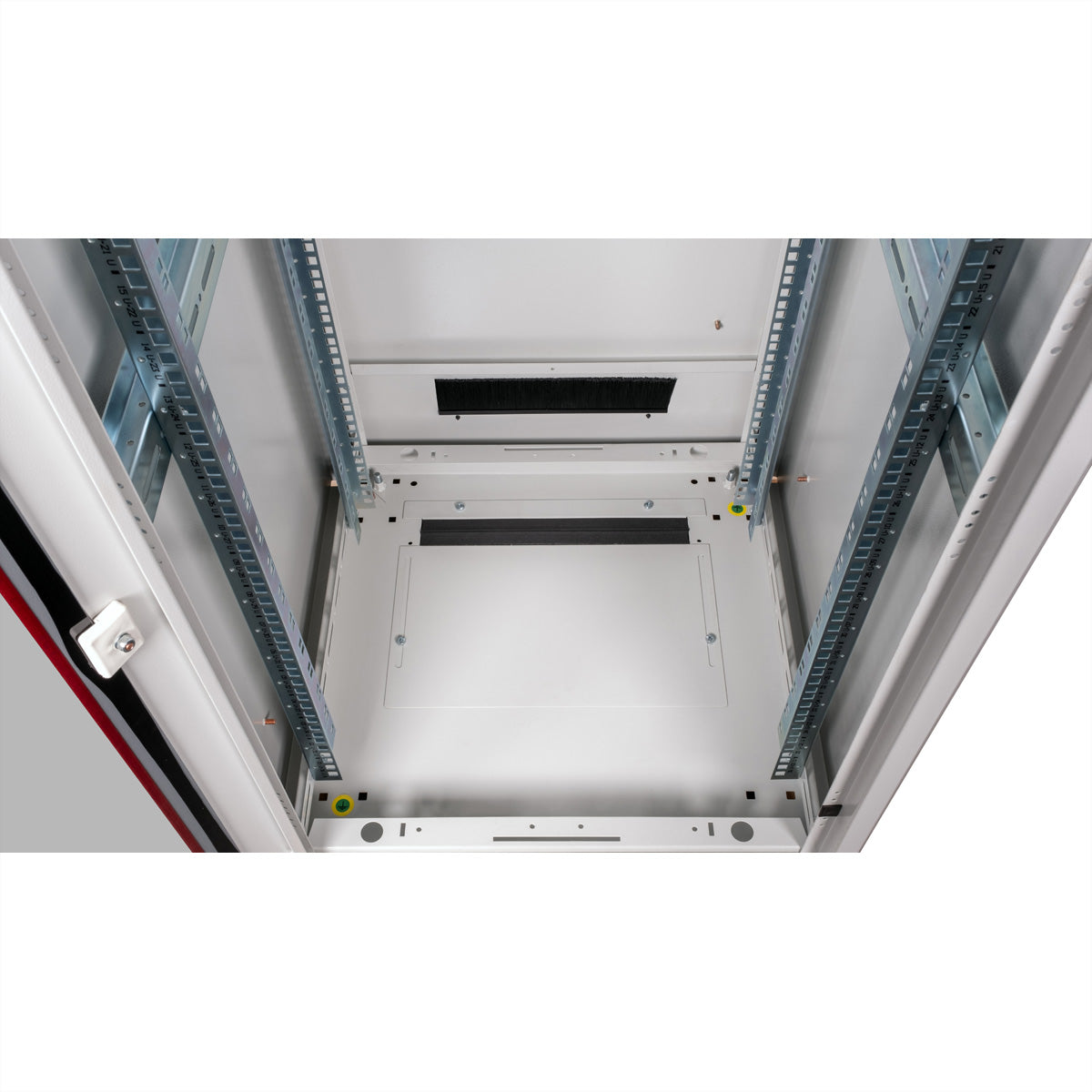 ROLINE Pro 36 HE – 19" Netzwerkschrank 36U, IP20, abschliessbar, 600 × 600 × 1786 mm, lichtgrau, Stahl