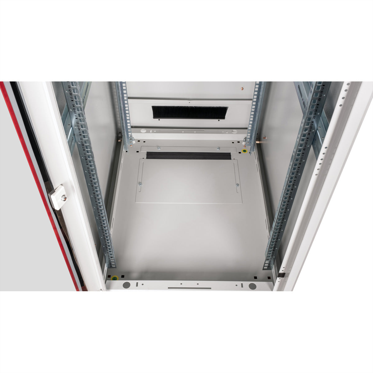 ROLINE Pro – 19" Netzwerkschrank 36U, IP20, abschliessbar, 600 × 800 × 1786 mm, lichtgrau, Stahl