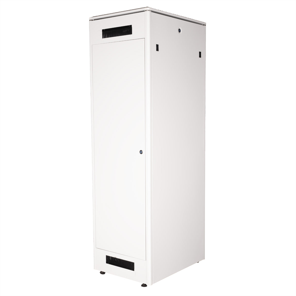 ROLINE Pro – 19" Netzwerkschrank 42U, IP20, abschliessbar, 600 × 800 × 2053 mm, lichtgrau, Stahl