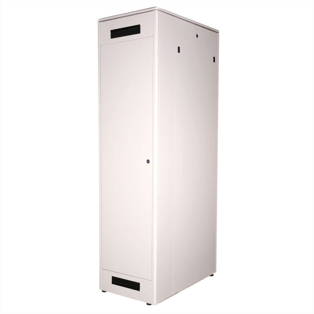 ROLINE Pro 47 HE – 19" Netzwerkschrank 47U, IP20, abschliessbar, 600 × 1000 × 2276 mm, lichtgrau, Stahl