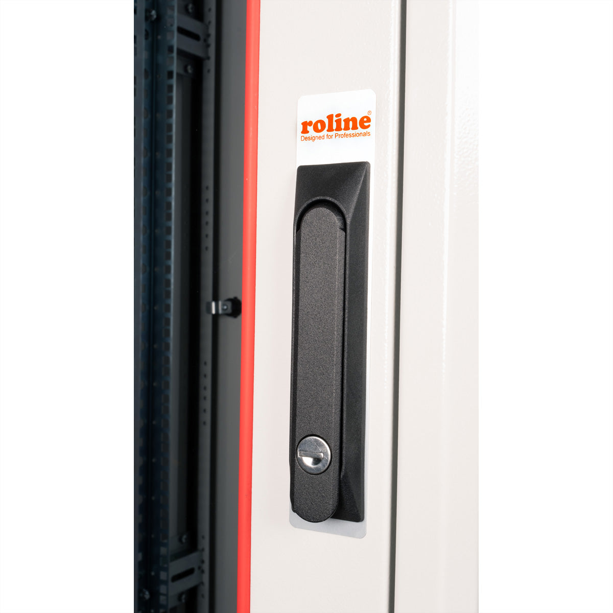 ROLINE Pro – 19" Netzwerkschrank 47U, IP20, abschliessbar, 600 × 600 × 2276 mm, lichtgrau, Stahl