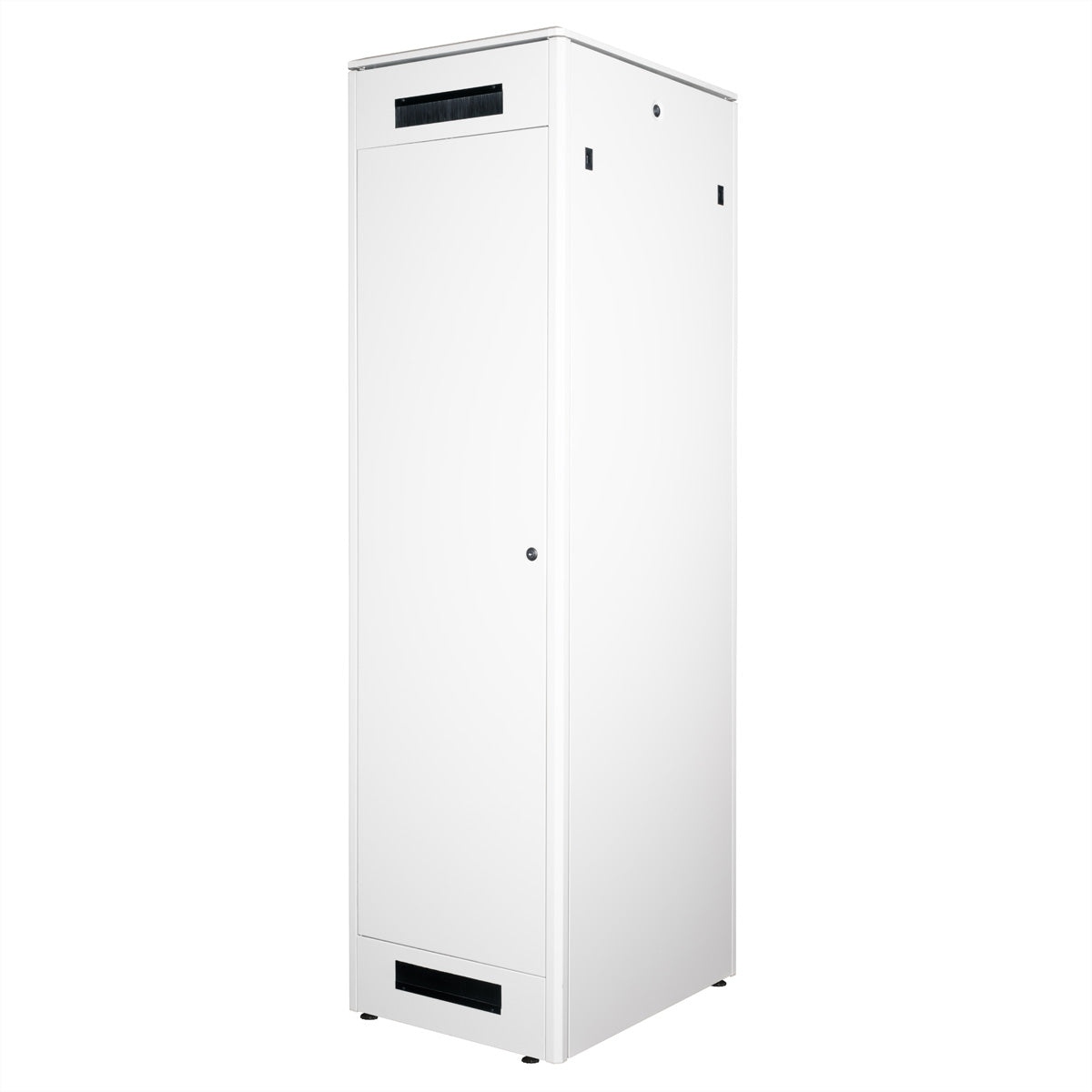 ROLINE Pro – 19" Netzwerkschrank 47U, IP20, abschliessbar, 600 × 800 × 2276 mm, lichtgrau, Stahl