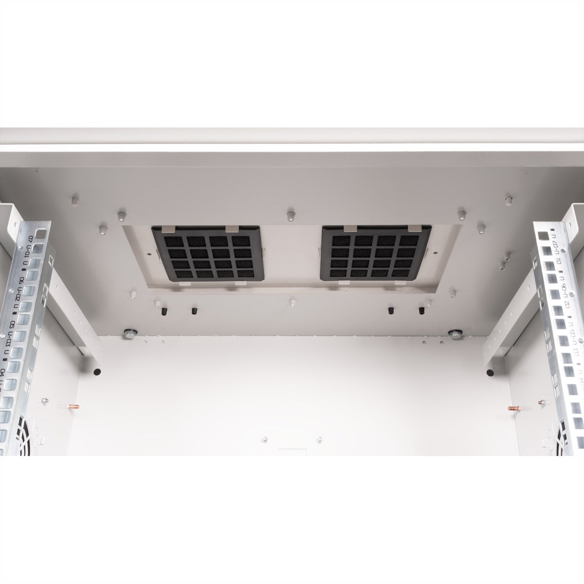 ROLINE Pro – 19" Wandverteiler 7U, IP55, abschliessbar, 600 × 450 × 490 mm, lichtgrau, Stahl