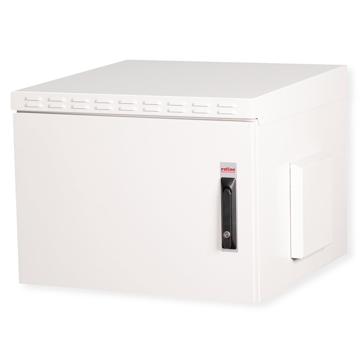 ROLINE Pro – 19" Wandverteiler 7U, IP55, abschliessbar, 600 × 600 × 510 mm, lichtgrau, Stahl