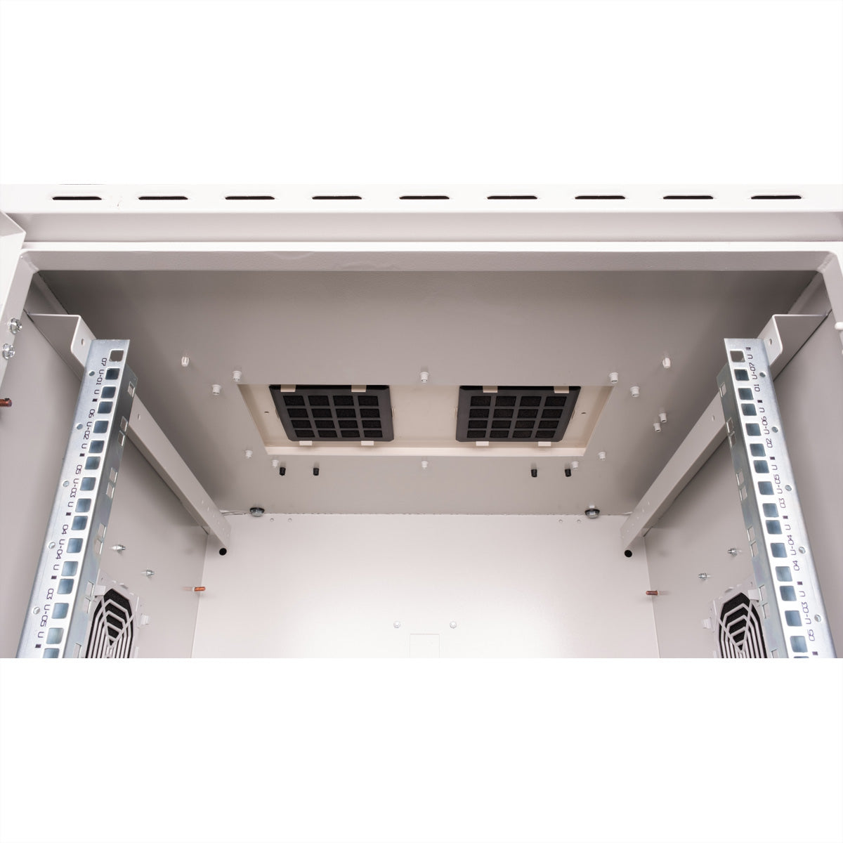 ROLINE Pro – 19" Wandverteiler 7U, IP55, abschliessbar, 600 × 600 × 510 mm, lichtgrau, Stahl