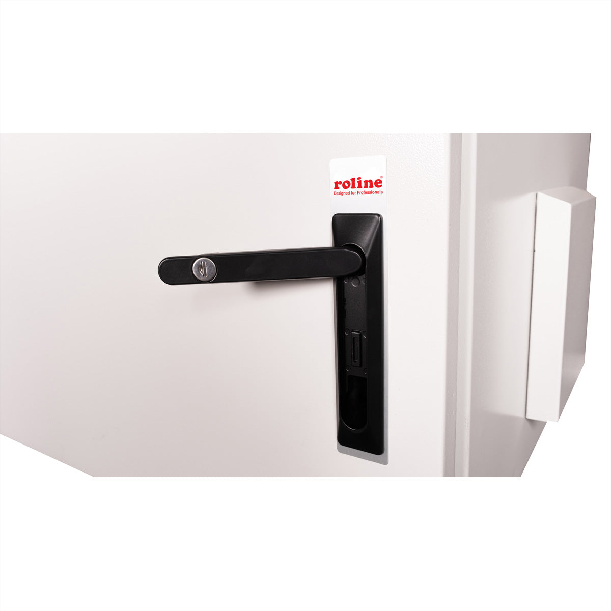 ROLINE Pro – 19" Wandverteiler 7U, IP55, abschliessbar, 600 × 600 × 510 mm, lichtgrau, Stahl