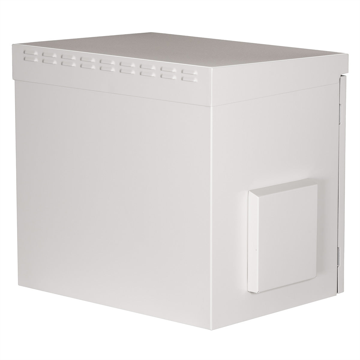 ROLINE Pro – 19" Wandverteiler 9U, IP55, abschliessbar, 600 × 450 × 579 mm, lichtgrau, Stahl