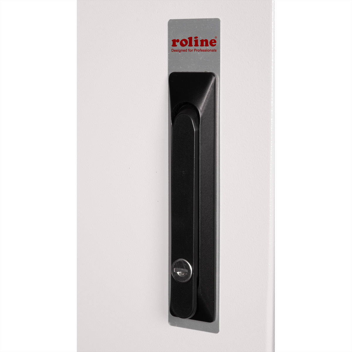 ROLINE Pro – 19" Wandverteiler 9U, IP55, abschliessbar, 600 × 450 × 579 mm, lichtgrau, Stahl
