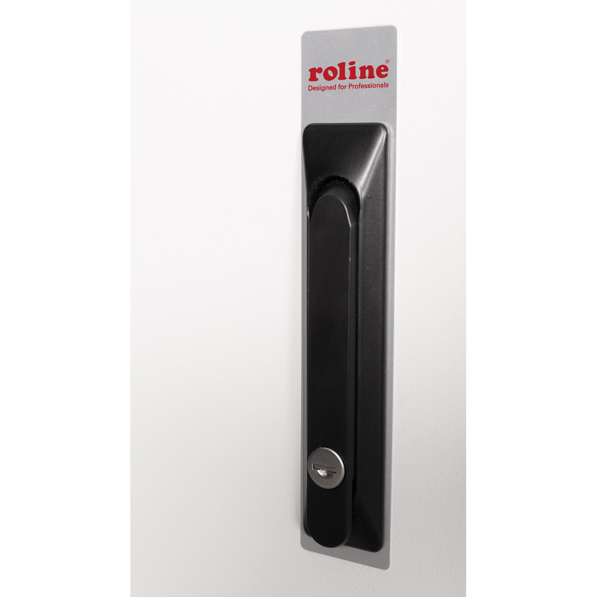 ROLINE Pro – 19" Wandverteiler 12U, IP55, abschliessbar, 600 × 450 × 713 mm, lichtgrau, Stahl