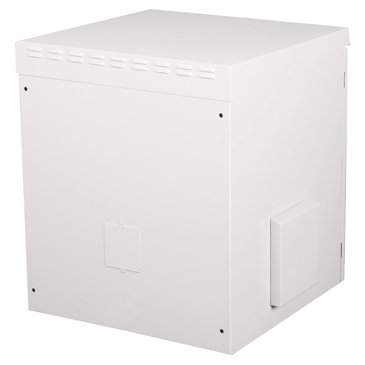 ROLINE Pro – 19" Wandverteiler 12U, IP55, abschliessbar, 600 × 600 × 713 mm, lichtgrau, Stahl
