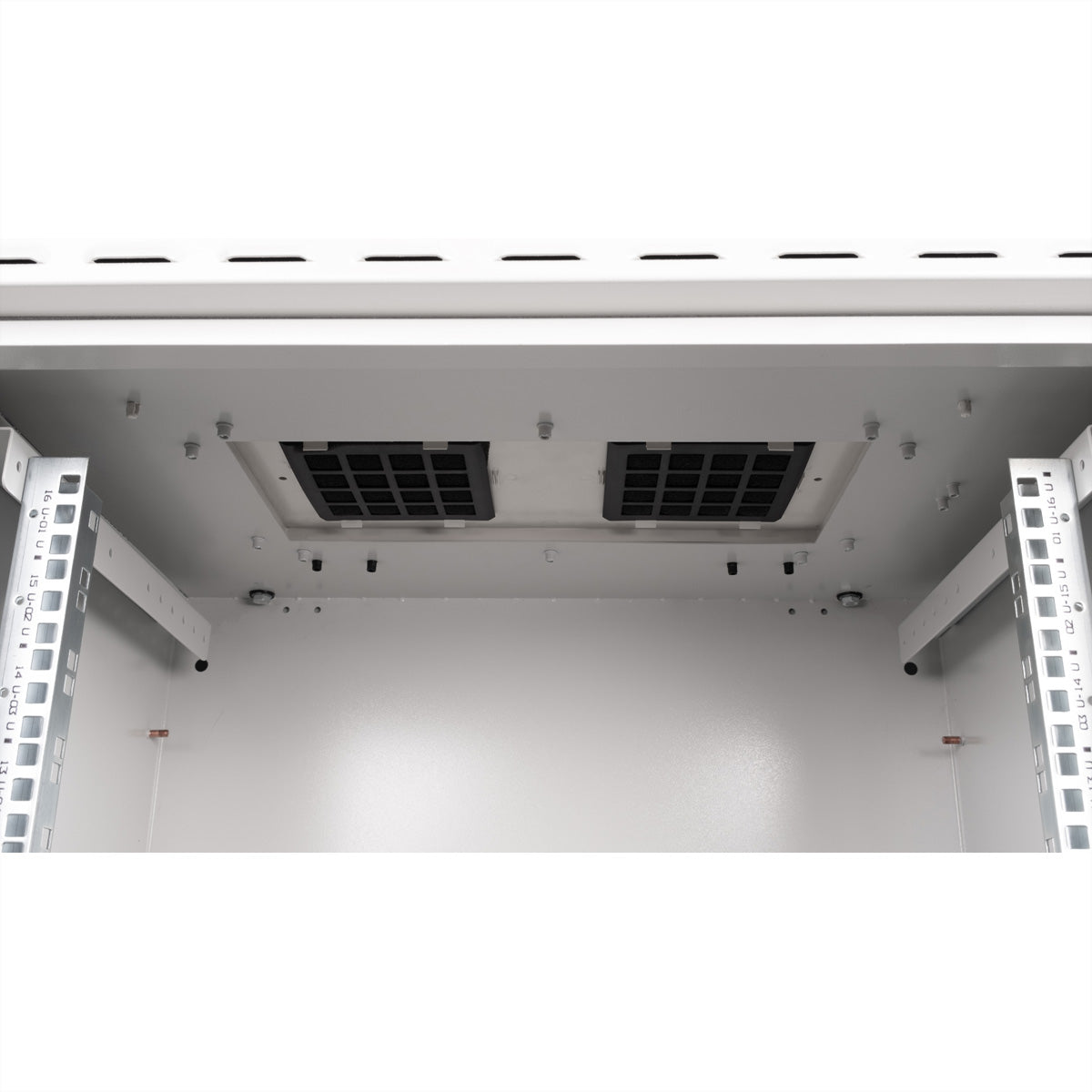 ROLINE 19" Wandverteiler 16U, IP55, abschliessbar, 600 × 450 × 891 mm, lichtgrau, Stahl