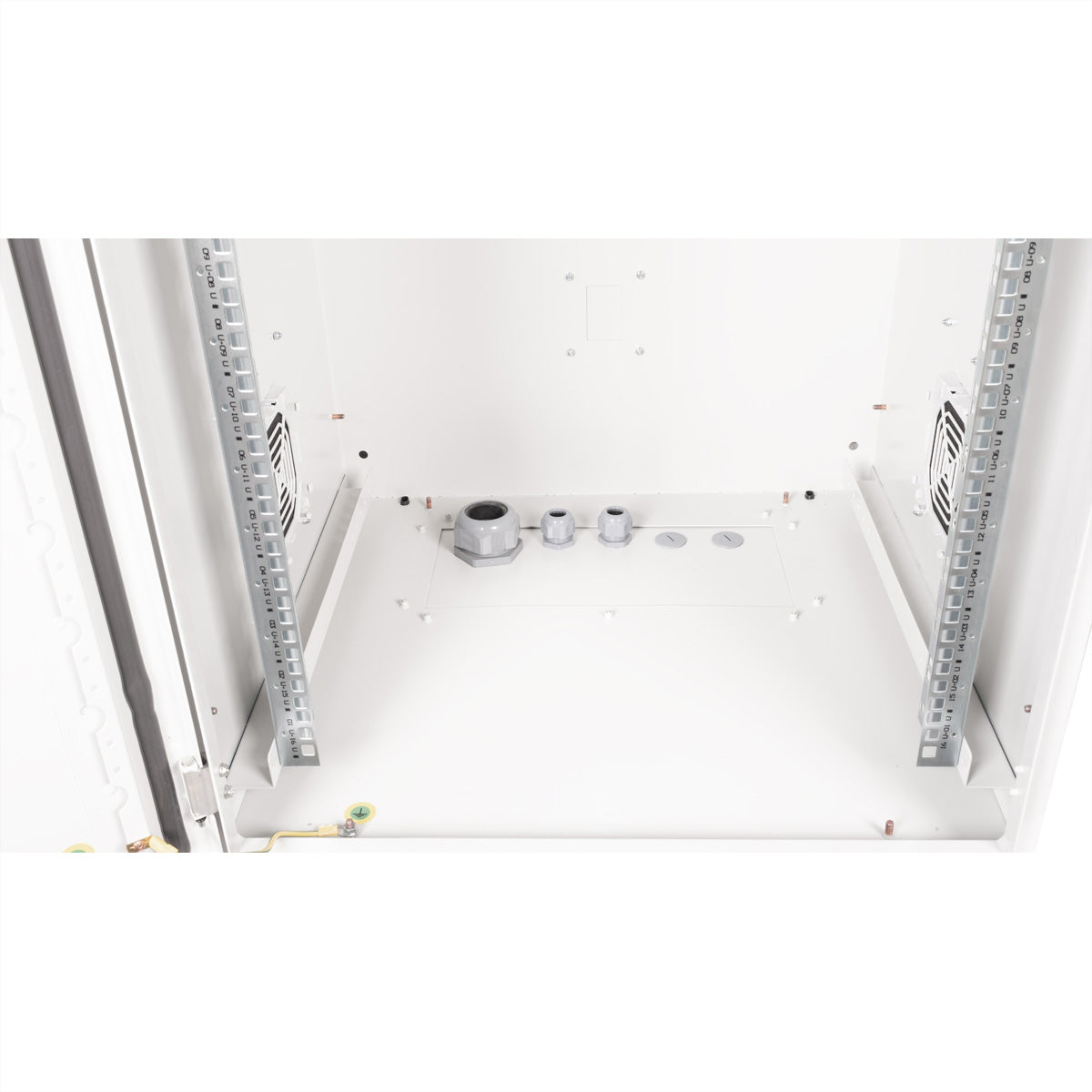 ROLINE Pro – 19" Wandverteiler 16U, IP55, abschliessbar, 600 × 600 × 891 mm, lichtgrau, Stahl