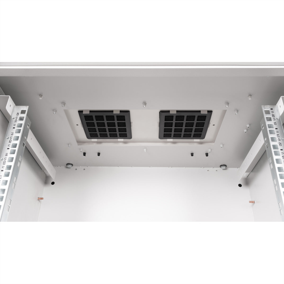 ROLINE 19" Wandverteiler 20U, IP55, abschliessbar, 600 × 450 × 1068 mm, lichtgrau