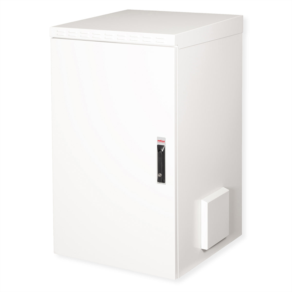 ROLINE Pro – 19" Wandverteiler 20U, IP55, abschliessbar, 600 × 600 × 1068 mm, lichtgrau, Stahl