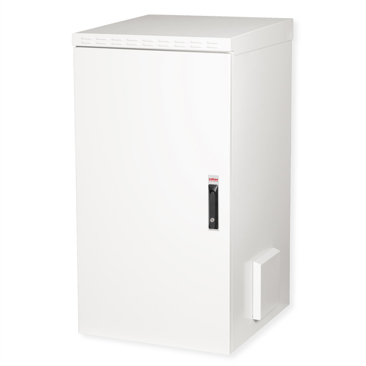 ROLINE Pro – 19" Wandverteiler 22U, IP55, abschliessbar, 600 × 600 × 1157 mm, lichtgrau, Stahl