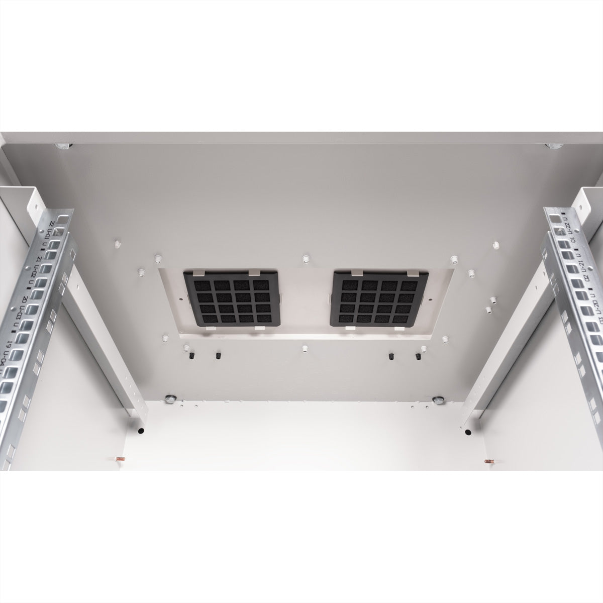 ROLINE Pro – 19" Wandverteiler 22U, IP55, abschliessbar, 600 × 600 × 1157 mm, lichtgrau, Stahl