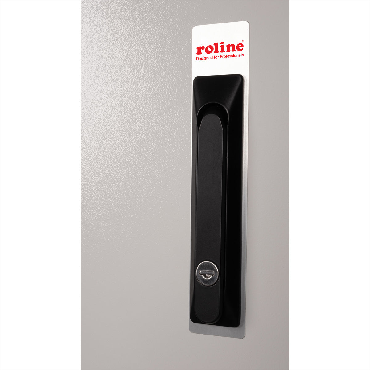 ROLINE Pro – 19" Wandverteiler 22U, IP55, abschliessbar, 600 × 600 × 1157 mm, lichtgrau, Stahl