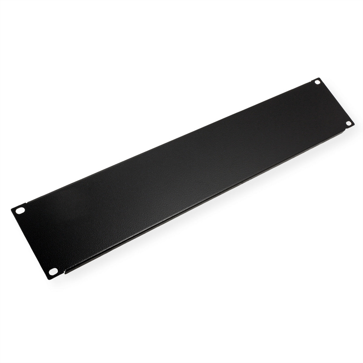 ROLINE 19" Blindblende – 19" Rack, 2U, Stahl, Schwarz