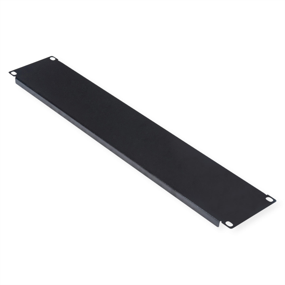ROLINE 19" Blindblende – 19" Rack, 2U, Stahl, Schwarz