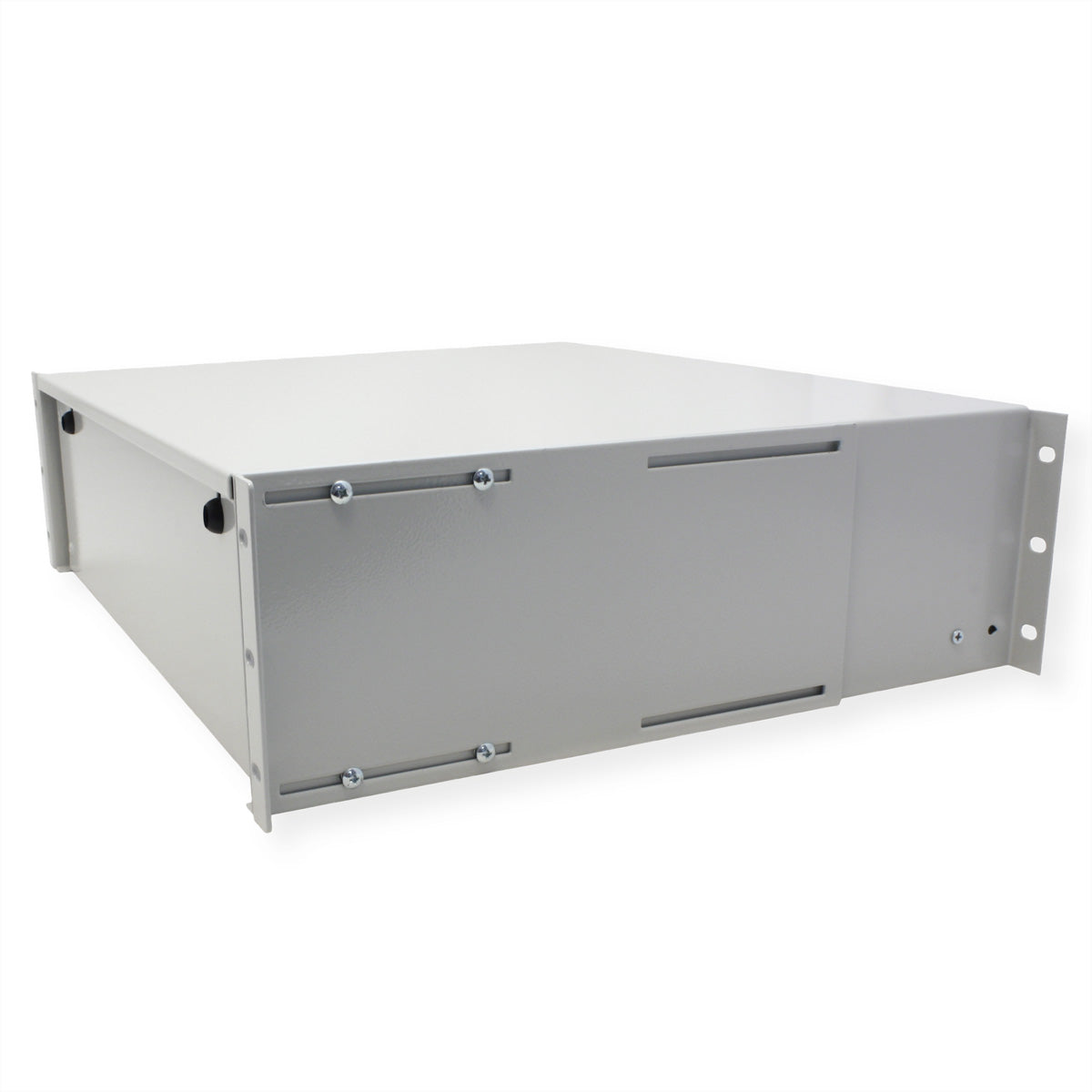 ROLINE Tastatureinschub, 19", 3U, abschliessbar, 485 × 400 × 130 mm, lichtgrau, Stahl