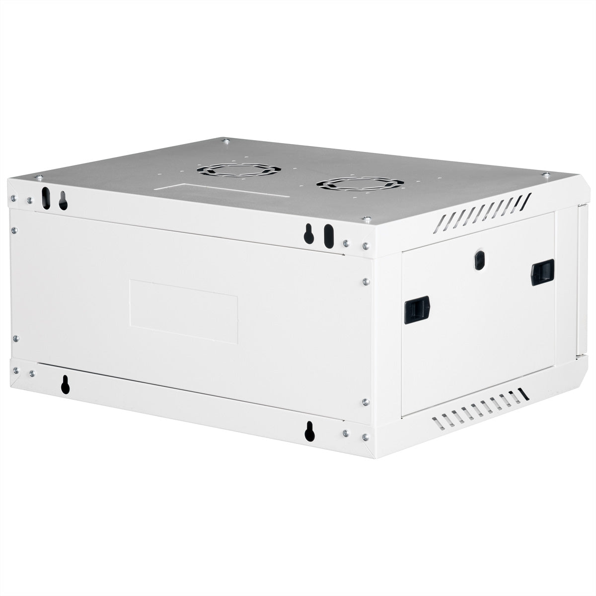 ROLINE Basic Plus – 19" Wandverteiler 4U, IP20, abschliessbar, 600 × 450 × 290 mm, lichtgrau, Stahl