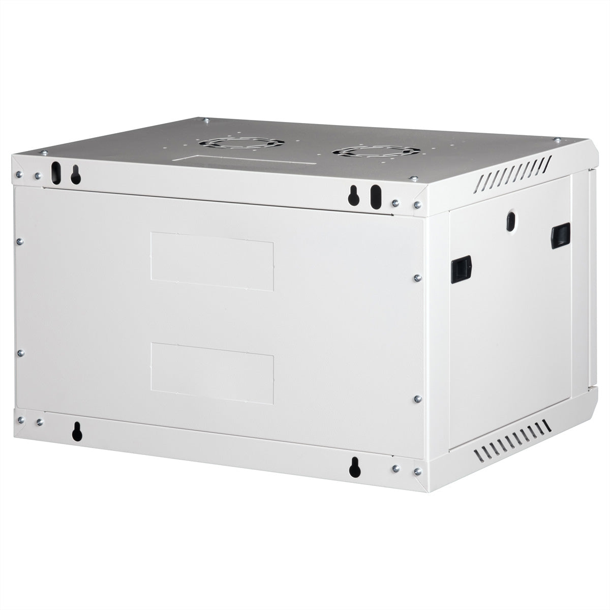 ROLINE Basic Plus – 19" Wandverteiler 6U, IP20, abschliessbar, 600 × 450 × 379 mm, lichtgrau, Stahl