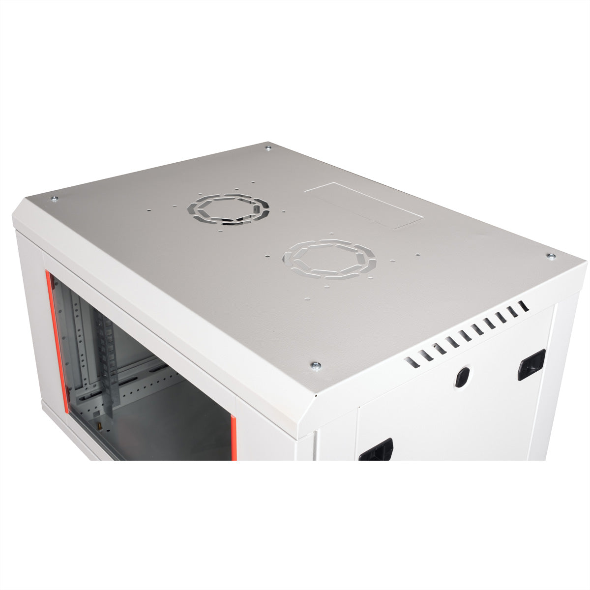 ROLINE Basic Plus – 19" Wandverteiler 6U, IP20, abschliessbar, 600 × 450 × 379 mm, lichtgrau, Stahl