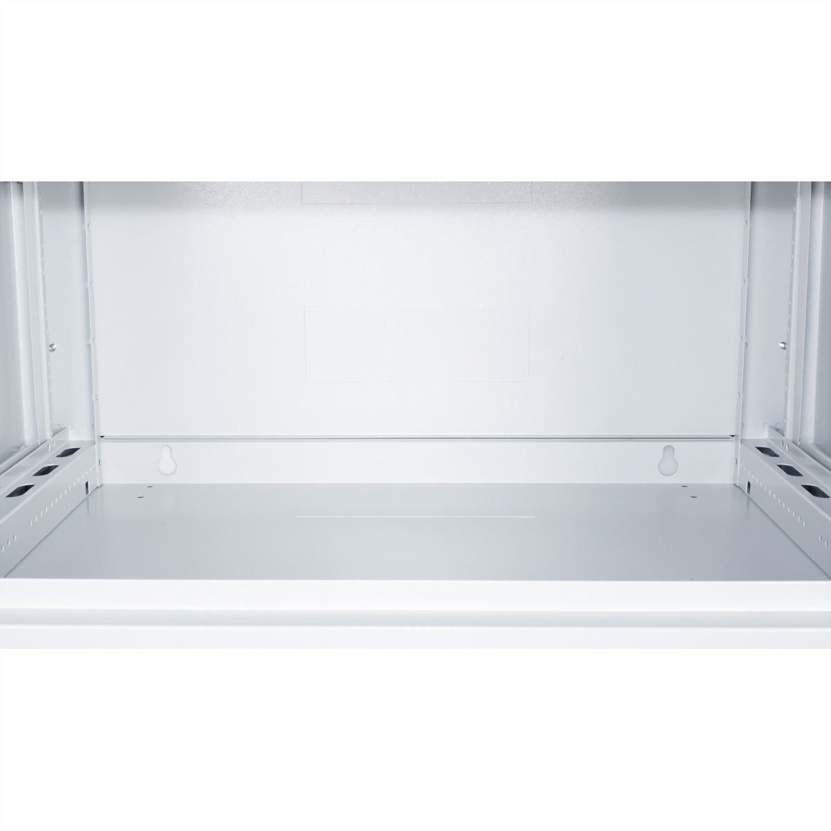 ROLINE Basic Plus – 19" Wandverteiler 6U, IP20, abschliessbar, 600 × 450 × 379 mm, lichtgrau, Stahl