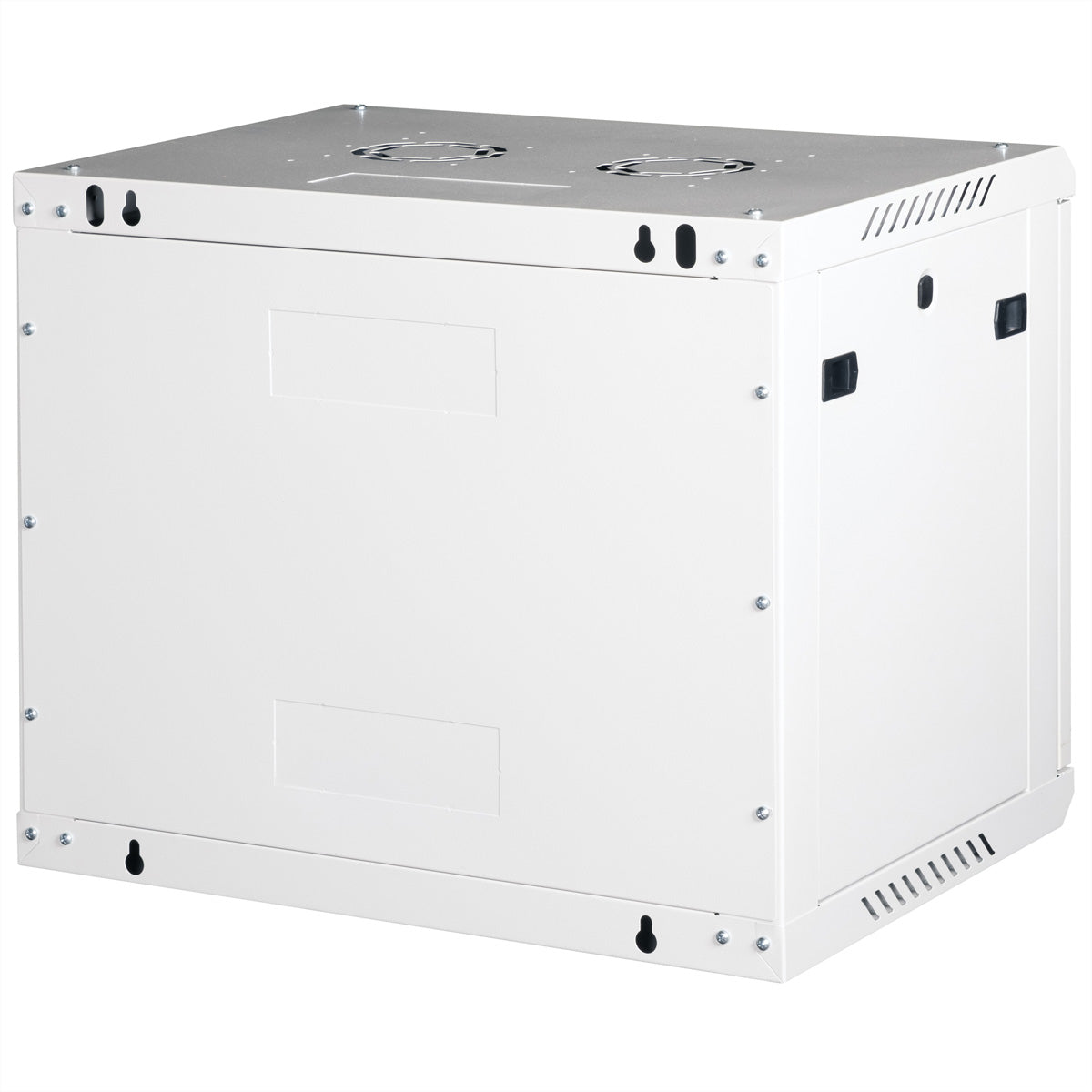 ROLINE Basic Plus – 19" Wandverteiler 9U, IP20, abschliessbar, 600 × 450 × 512 mm, lichtgrau, Stahl