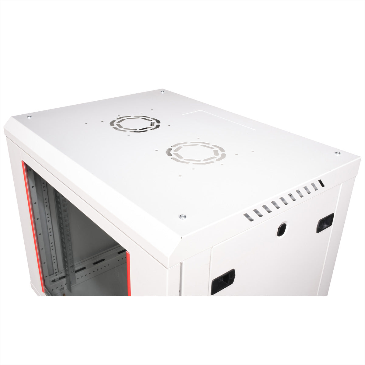 ROLINE Basic Plus – 19" Wandverteiler 9U, IP20, abschliessbar, 600 × 450 × 512 mm, lichtgrau, Stahl
