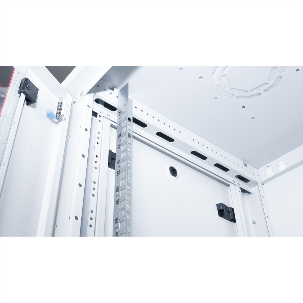 ROLINE Basic Plus – 19" Wandverteiler 9U, IP20, abschliessbar, 600 × 450 × 512 mm, lichtgrau, Stahl
