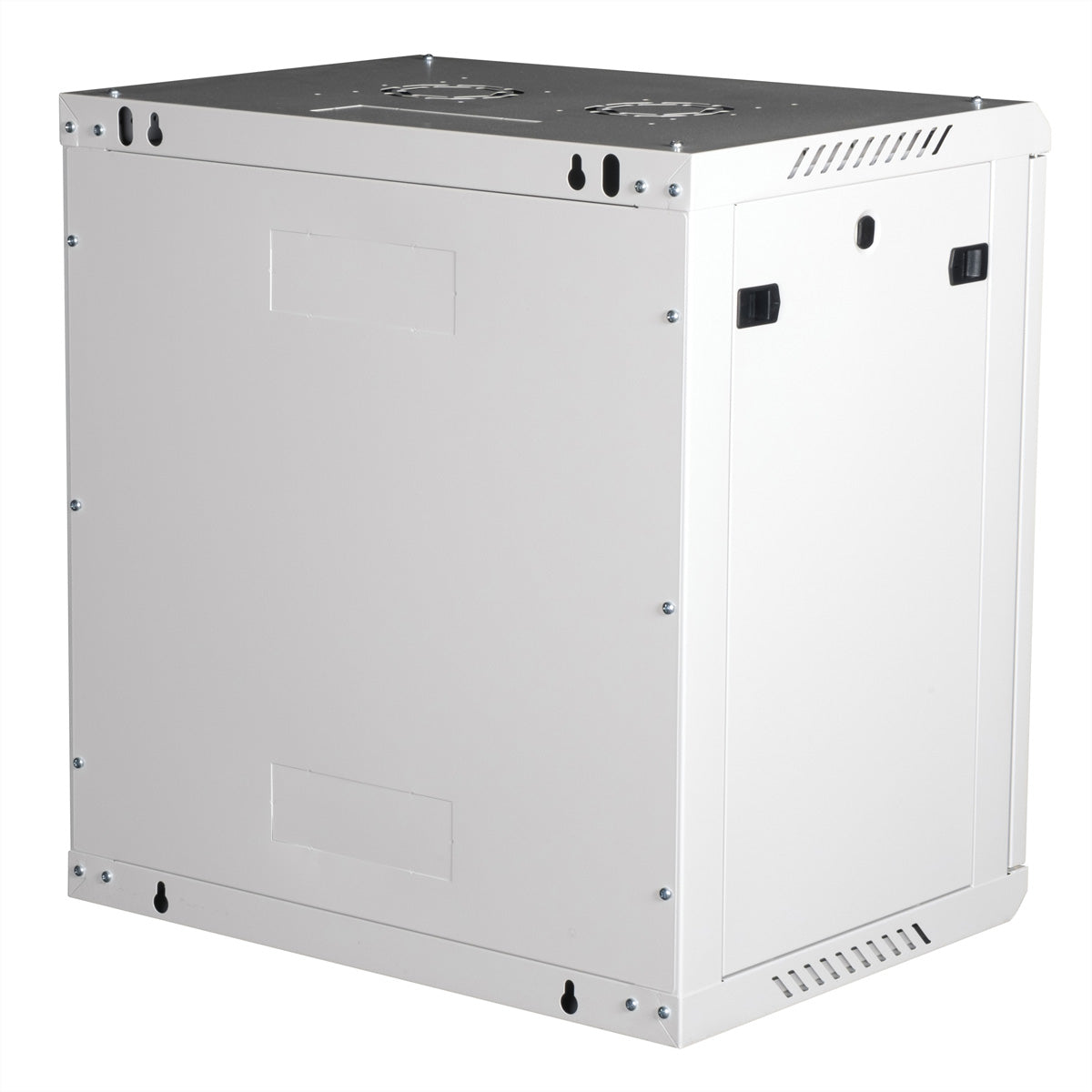 ROLINE Basic Plus – 19" Wandverteiler 12U, IP20, abschliessbar, 600 × 450 × 645 mm, lichtgrau, Stahl