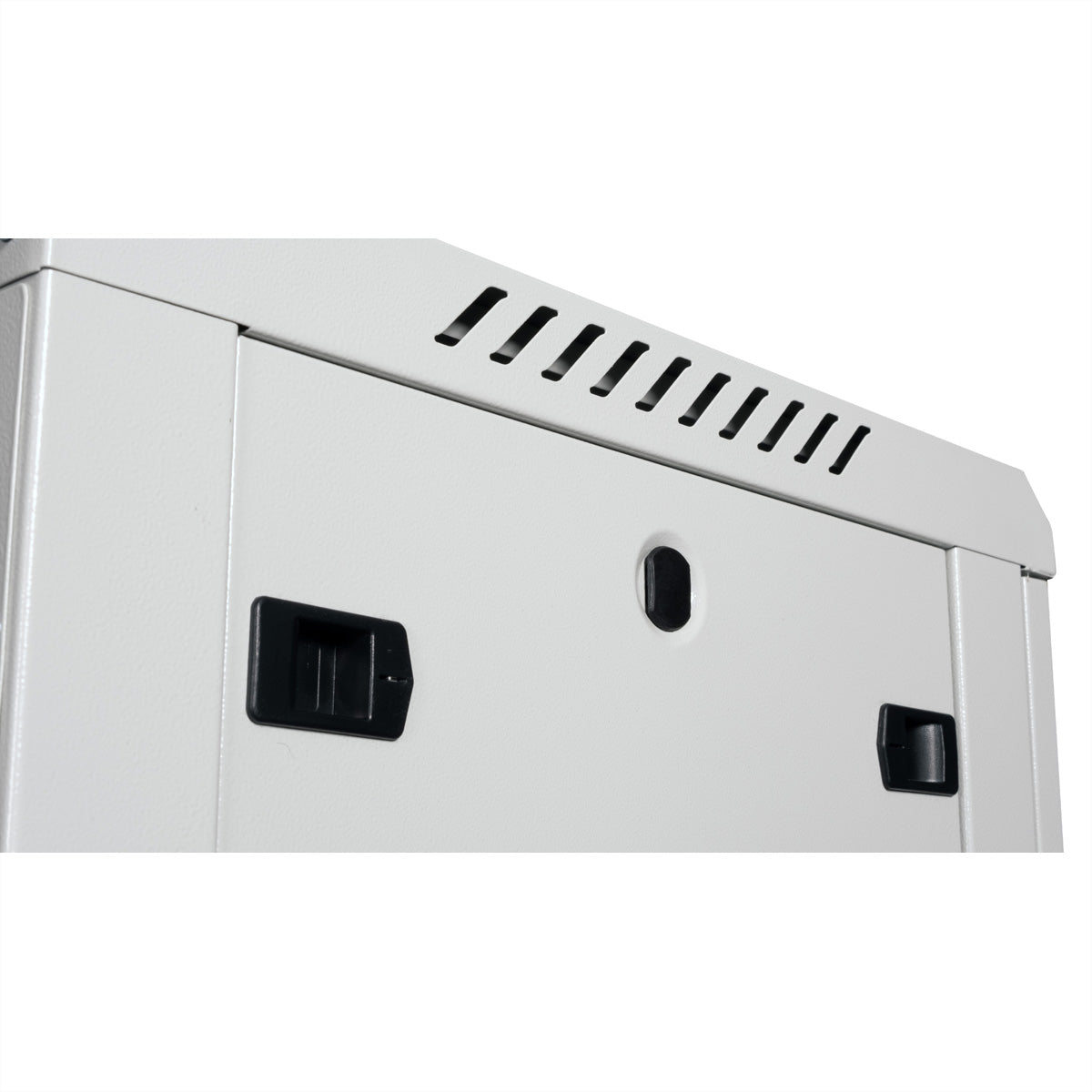 ROLINE Basic Plus – 19" Wandverteiler 18U, IP20, abschliessbar, 600 × 450 × 912 mm, lichtgrau, Stahl