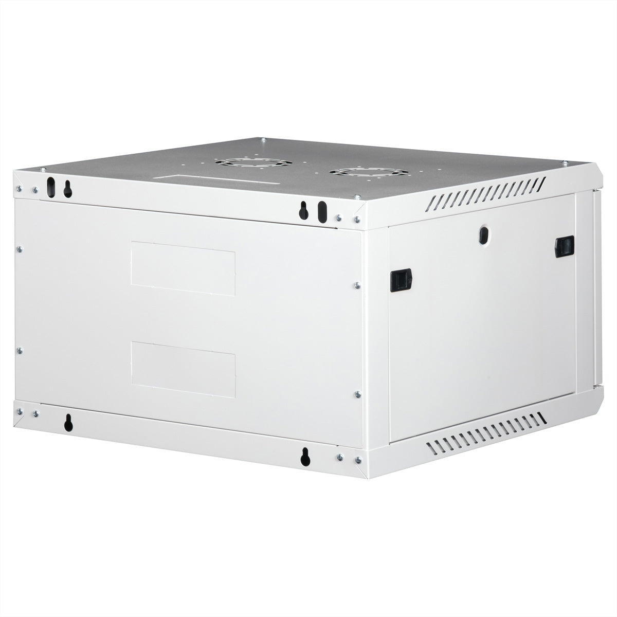 ROLINE Basic Plus – 19" Wandverteiler 6U, IP20, abschliessbar, 600 × 600 × 379 mm, lichtgrau, Stahl