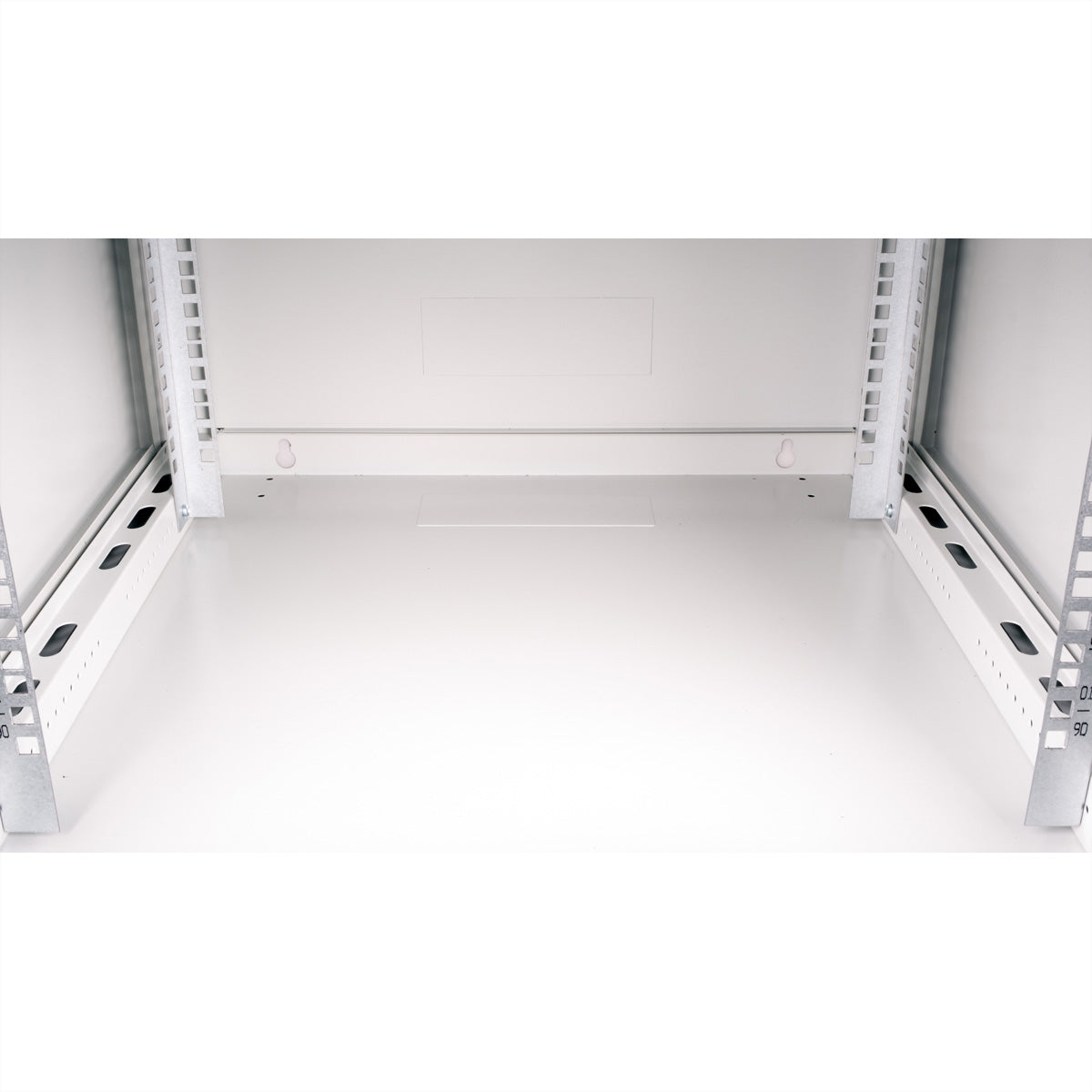 ROLINE Basic Plus – 19" Wandverteiler 6U, IP20, abschliessbar, 600 × 600 × 379 mm, lichtgrau, Stahl