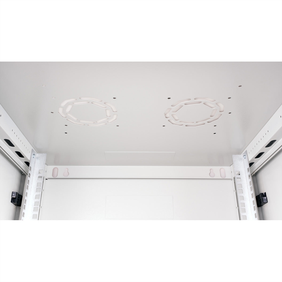 ROLINE Basic Plus – 19" Wandverteiler 6U, IP20, abschliessbar, 600 × 600 × 379 mm, lichtgrau, Stahl