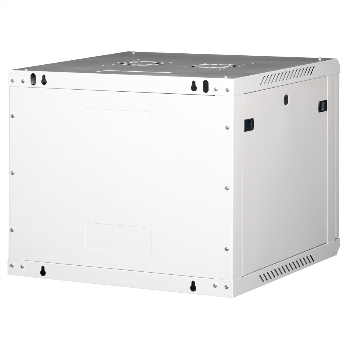 ROLINE Basic Plus – 19" Wandverteiler 9U, IP20, abschliessbar, 600 × 600 × 512 mm, lichtgrau