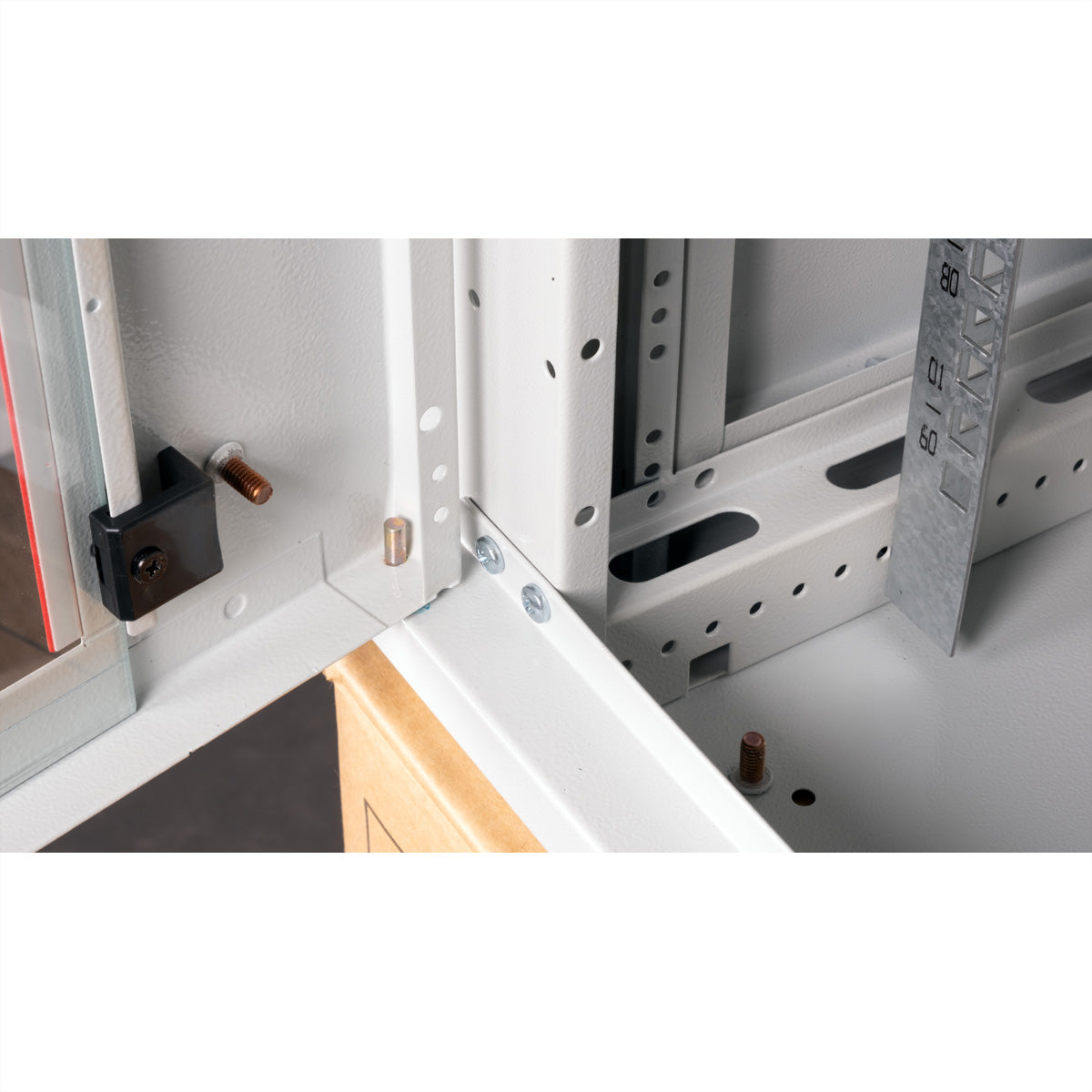 ROLINE Basic Plus – 19" Wandverteiler 9U, IP20, abschliessbar, 600 × 600 × 512 mm, lichtgrau