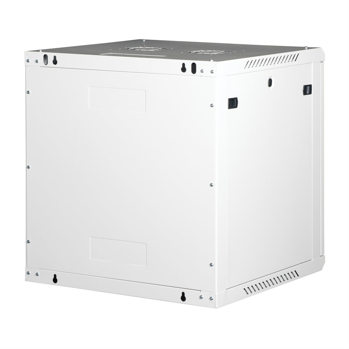 ROLINE Basic Plus – 19" Wandverteiler 12U, IP20, abschliessbar, 600 × 600 × 645 mm, lichtgrau, Stahl