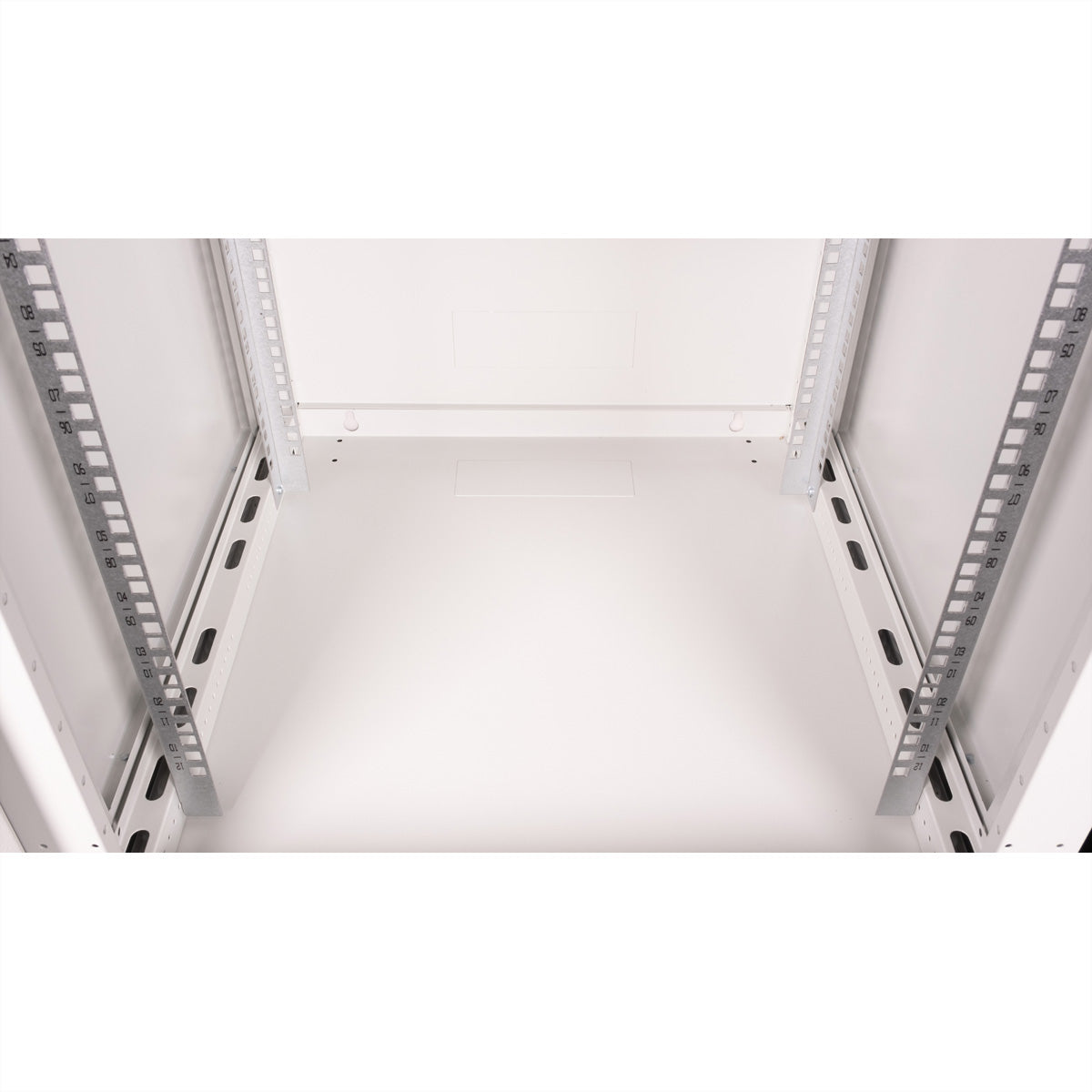 ROLINE Basic Plus – 19" Wandverteiler 12U, IP20, abschliessbar, 600 × 600 × 645 mm, lichtgrau, Stahl