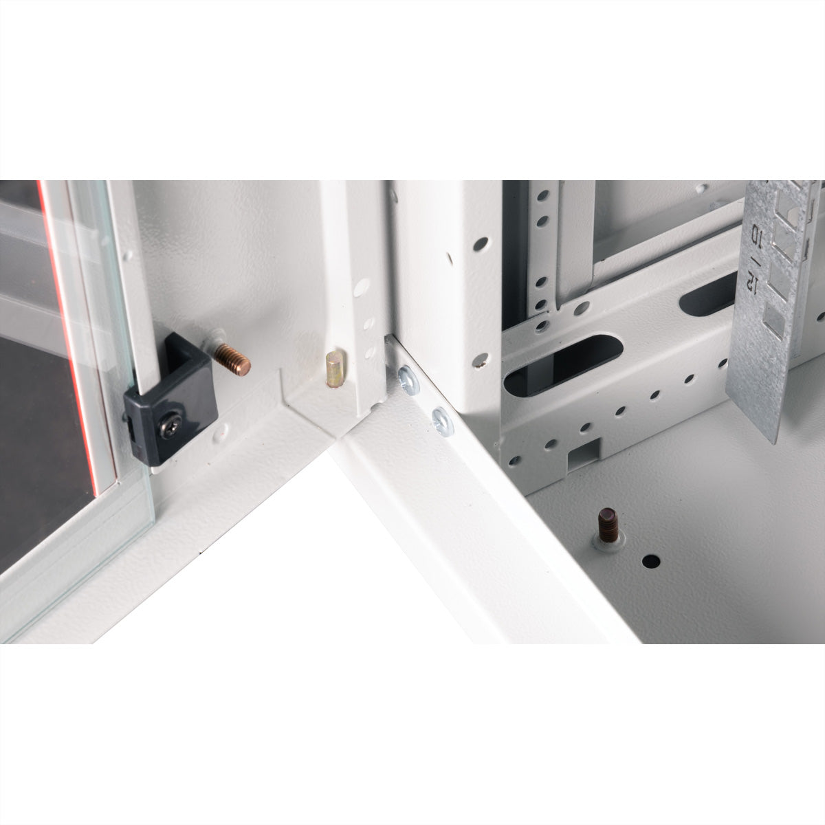ROLINE Basic Plus – 19" Wandverteiler 12U, IP20, abschliessbar, 600 × 600 × 645 mm, lichtgrau, Stahl
