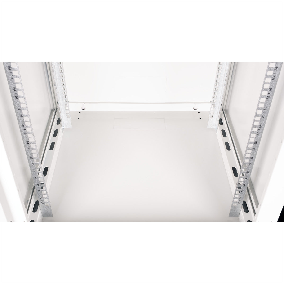 ROLINE Basic Plus – 19" Wandverteiler 15U, IP20, abschliessbar, 600 × 600 × 779 mm, lichtgrau, Stahl