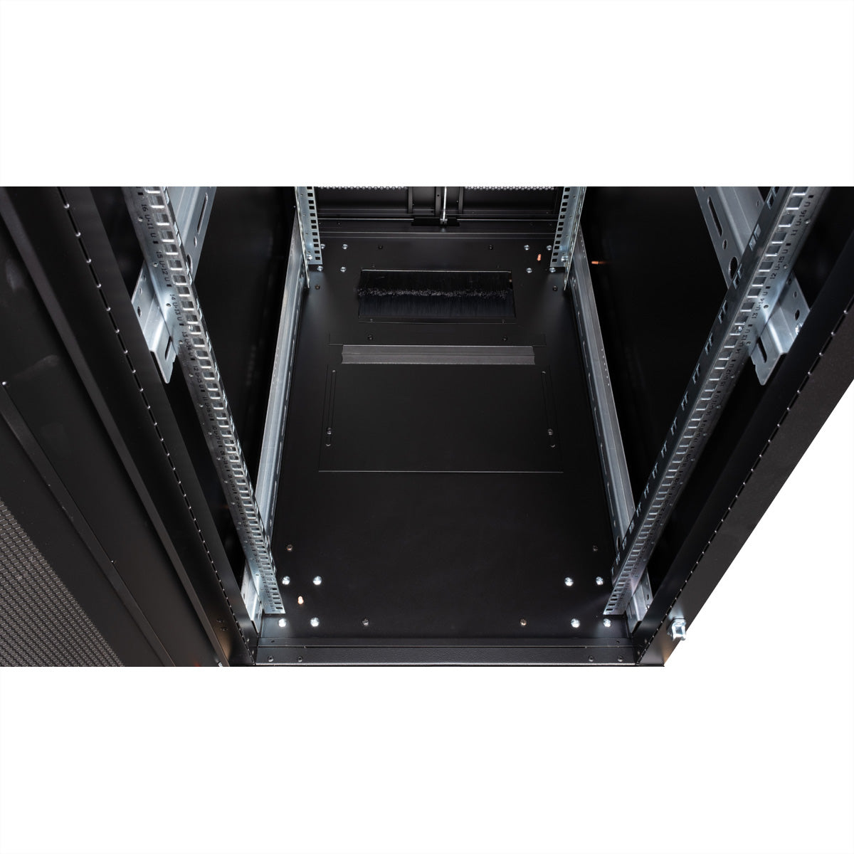 ROLINE Pro – 19" Netzwerkschrank 26U, IP20, abschliessbar, 600 × 1000 × 1260 mm, schwarz, Stahl