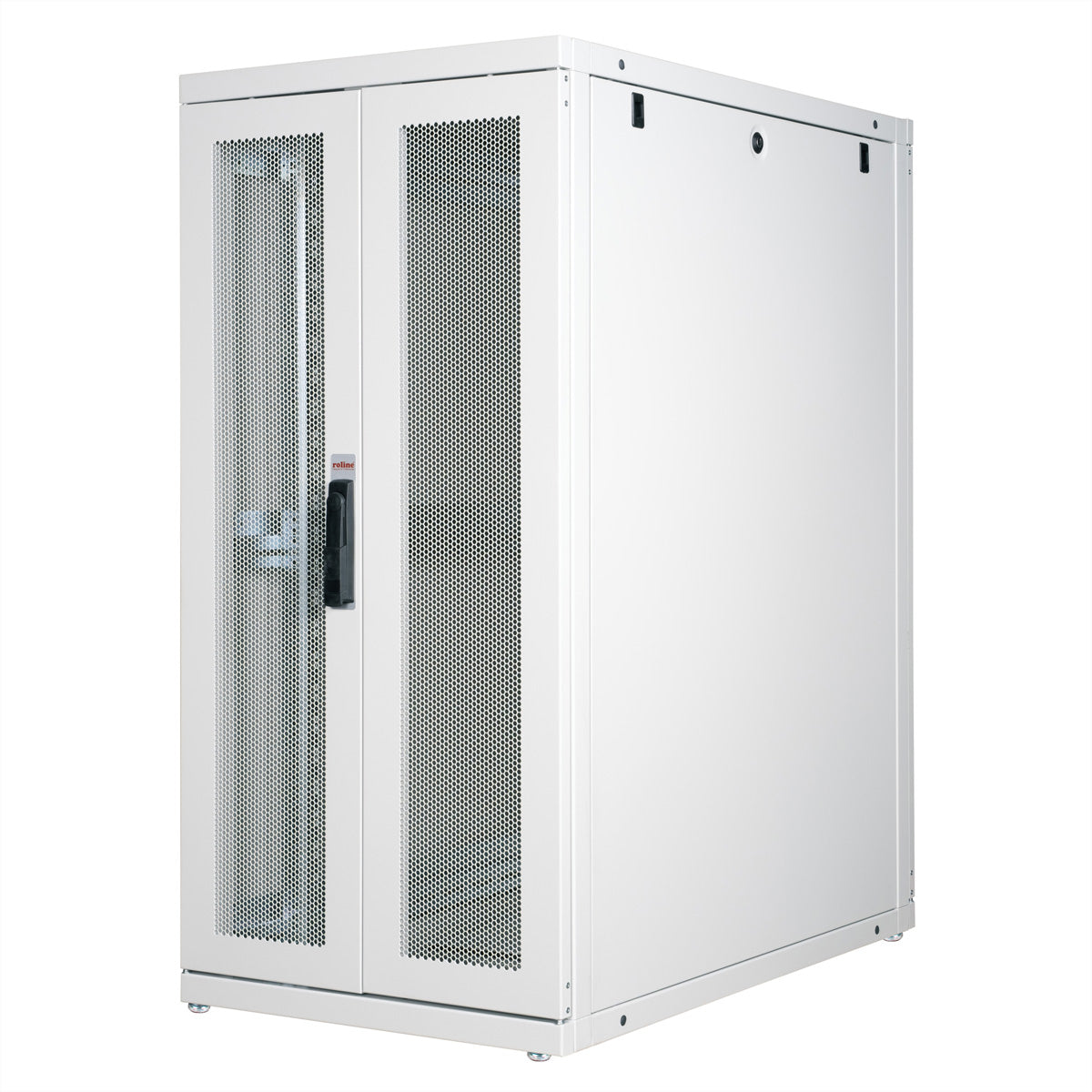 ROLINE Pro – 19" Netzwerkschrank 26U, IP20, abschliessbar, 600 × 1000 × 1260 mm, grau, Stahl
