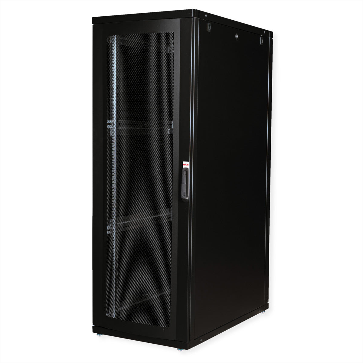ROLINE Pro – 19" Netzwerkschrank 36U, IP20, abschliessbar, 600 × 1000 × 1705 mm, schwarz, Stahl