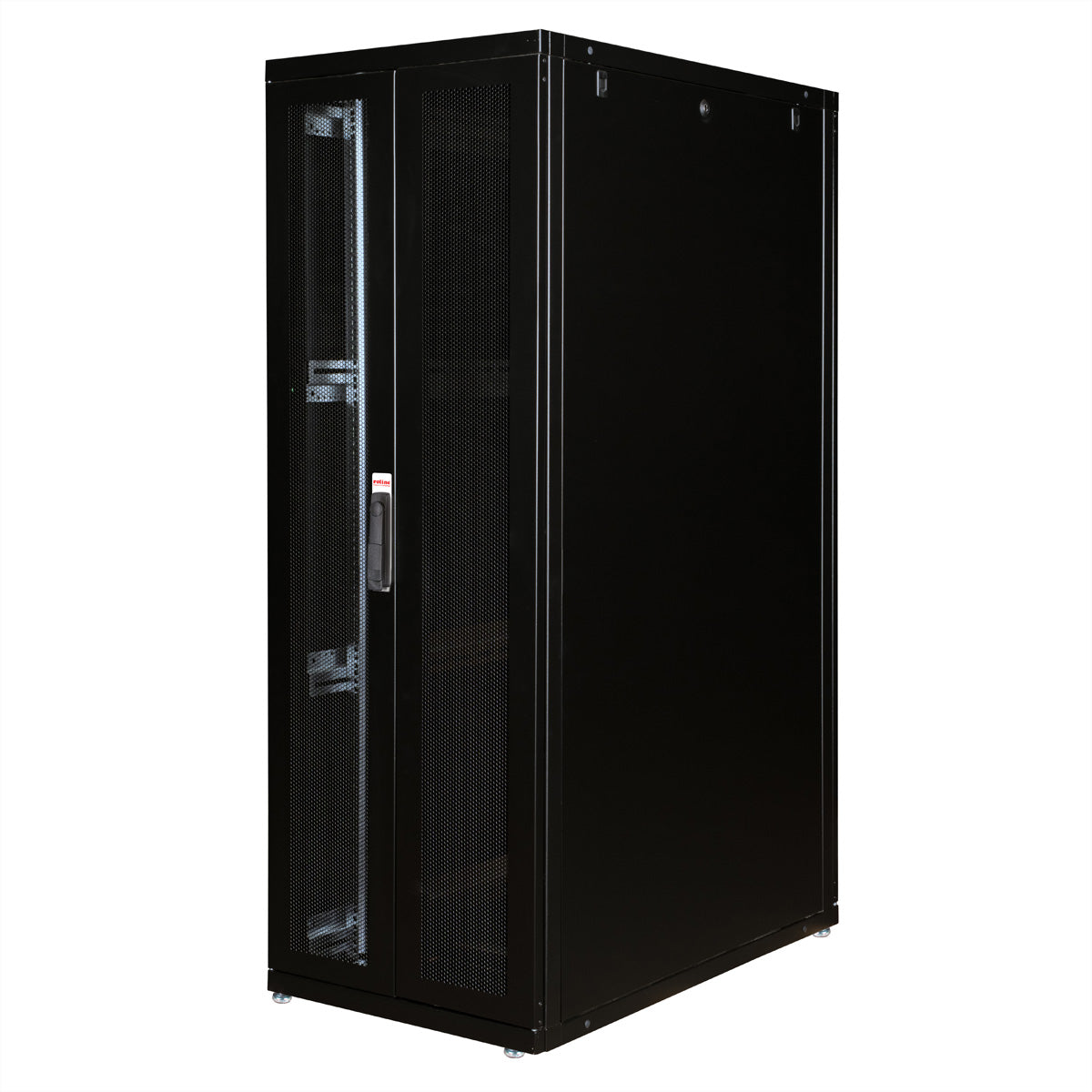 ROLINE Pro – 19" Netzwerkschrank 36U, IP20, abschliessbar, 600 × 1000 × 1705 mm, schwarz, Stahl