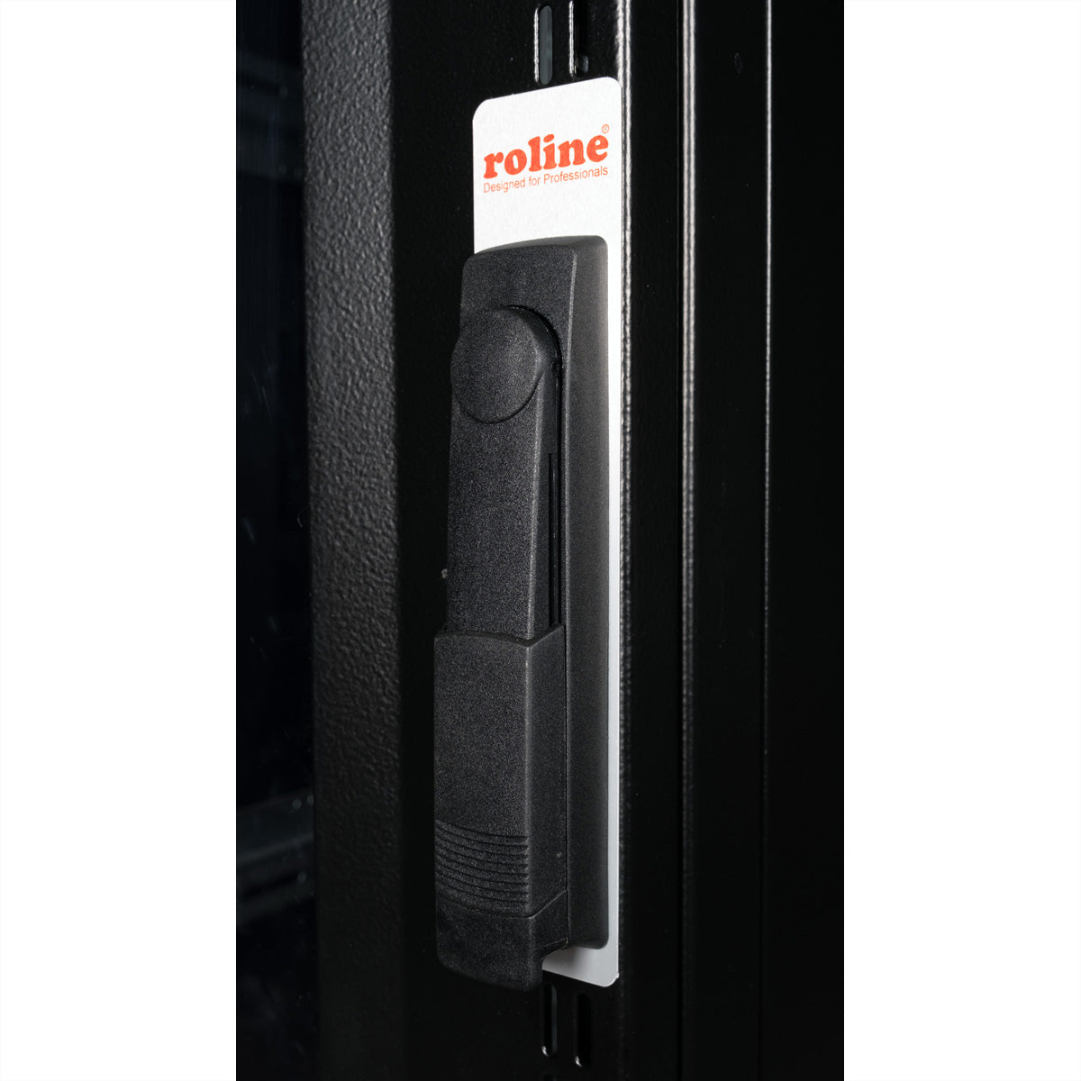 ROLINE Pro – 19" Netzwerkschrank 36U, IP20, abschliessbar, 600 × 1000 × 1705 mm, schwarz, Stahl